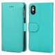 thumbnail image 3 of Funda tipo cartera para iPhone X/XS con cordón y tarjetero de piel sintética, 3 of 5