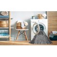 thumbnail image 2 of Ahgly Company Machine Washable Indoor Square Transitional Gray Cloud Gray Area Rugs, 7' Square, 2 of 7