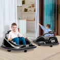 thumbnail image 2 of Aosom 12V Kids Bumper Car, 360° Rotation Electric Ride On Car, Black, 2 of 9
