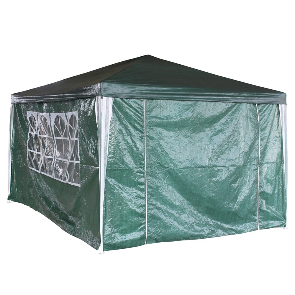 3 x 4m 120g Waterproof Outdoor PE Garden Gazebo Marquee Canopy Party Tent Patio 
