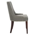 thumbnail image 3 of Safavieh Becca Linen Dining Chair in Green and Grey, 3 of 5