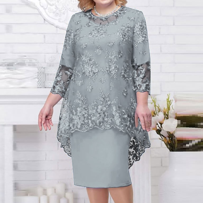 open lace back dress Amazon.com: Mother of The Bride Dresses Floral Lace Wedding Guest Dress for  Women Plus Size Formal Evening Dress Grandmother Dress Wine : Clothing,  Shoes & Jewelry main image 0