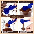 thumbnail image 2 of Cuchara y embudo para café, 2 unidades, azul, 2 modelos A y B, 2 of 7