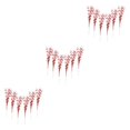 thumbnail image 4 of Kearding 6 tallos de bayas falsas de plástico de larga duración que añaden un toque de naturaleza a las manualidades sin olet rojo Type1 NO1, 4 of 6