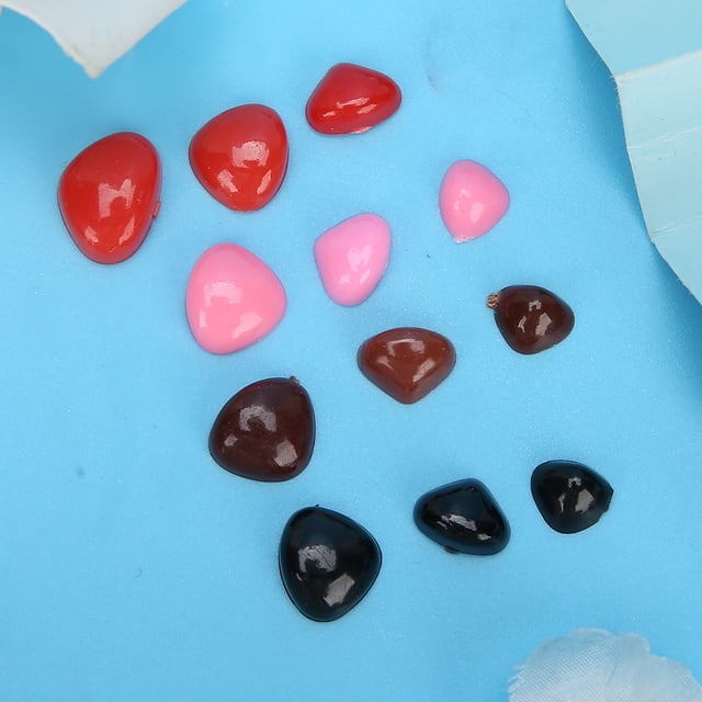 1200Pcs DIY Plastic Doll Noses For Teddy Bear, Stuffed Toy Accessories With Triangular Flat Simulation For Plush Toys