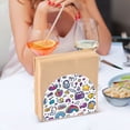 thumbnail image 3 of Yayeee Napkin Holder for Table Kitchen Paper Tissue Organization, Purple Doodle Pattern, 3 of 8