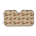 thumbnail image 6 of Lsque Cartoon Squirrel Car Windshield Sun Shade | Accordion Folding Style Auto Shade for Car Truck SUV Van | Blocks UV Rays Sun Visor Protector | Medium, 6 of 7