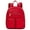 Bright Red, variant on Women's Jet Set Medium PVC Fashion Pocket Function Shoulder Backpack (Admiral) 35T4STTB6B-414