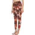 thumbnail image 3 of Boho Tie Dye Brown Dress (Size:US7.5; Style:Boho Tie Dye Women's Classic Canvas Slip-On (Model 1206);), 3 of 4