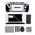 thumbnail image 1 of Pegatina de piel para consola de juegos portátil, juego completo de pegatinas protectoras suaves, accesorios protectores para juegos para ASUS ROG ALLY Carbon Black, 1 of 10