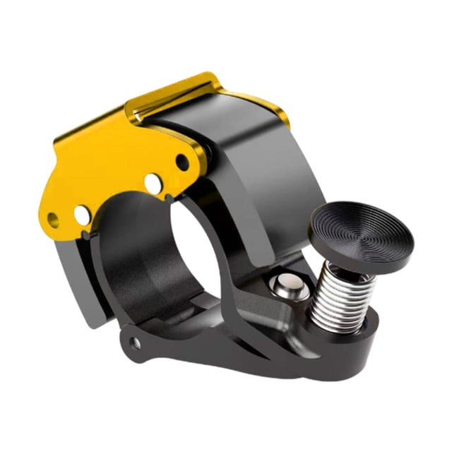 Almencla Bell Aluminum Alloy Mountain Bike for Riding Road Bikes Cycling Gold