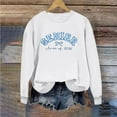 thumbnail image 3 of Ounisa Sweatshirt for Women Sweatshirt Football Season Pullover Long Sleeve Crewneck Priting Casual Tops, 3 of 5