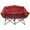 Red Plaid, variant on Kuma Gear Bear Double Camping Chair, 600D Polyester, Red Plaid