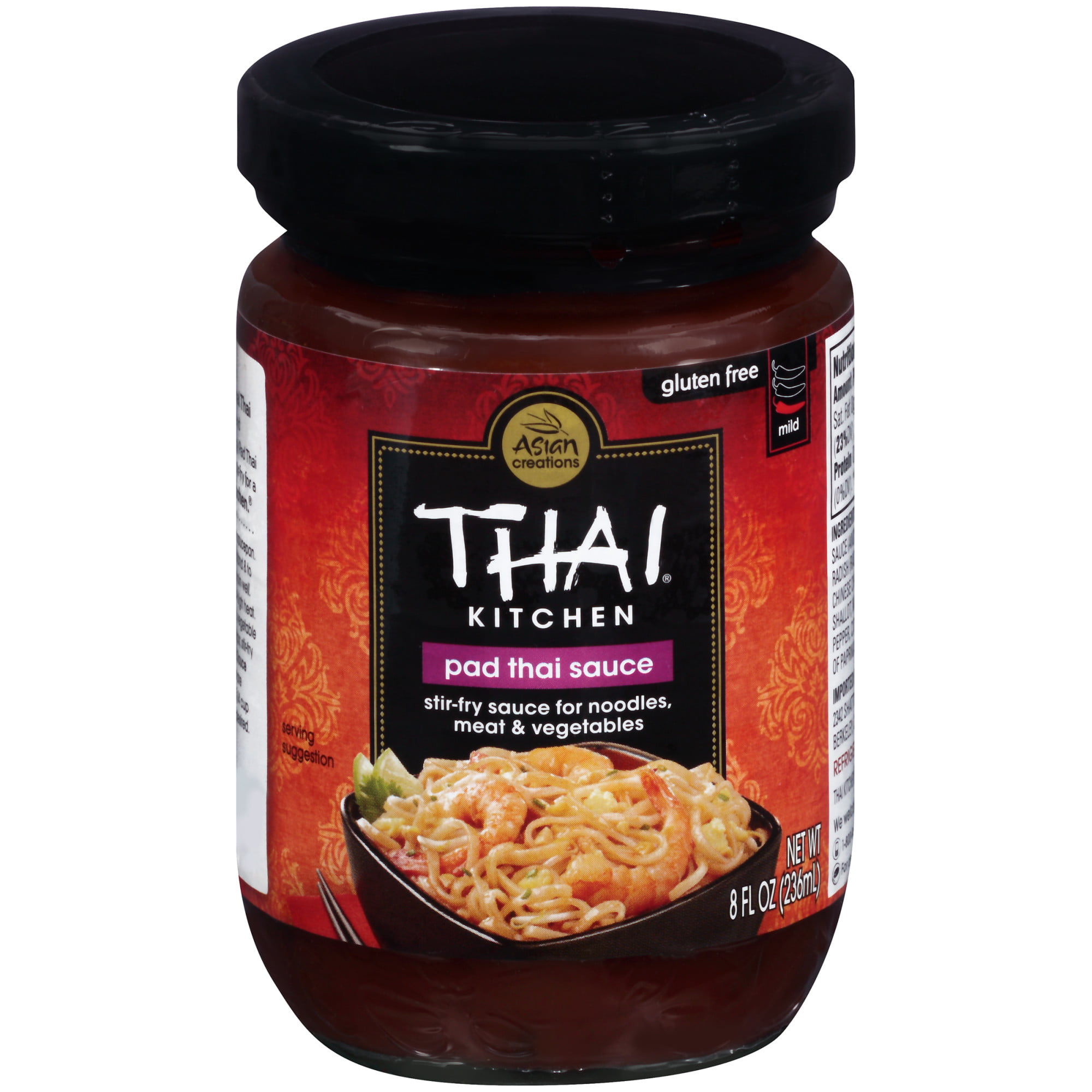 (2 Pack) Thai Kitchen Gluten Free Pad Thai Sauce, 8 fl oz (2 pack
