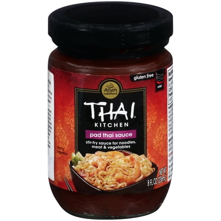 (2 Pack) Thai Kitchen Gluten Free Pad Thai Sauce, 8 fl (Best General Tso Sauce Brand)