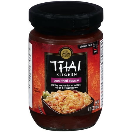 (2 Pack) Thai Kitchen Gluten Free Pad Thai Sauce, 8 fl (Best Thai Peanut Sauce Recipe)