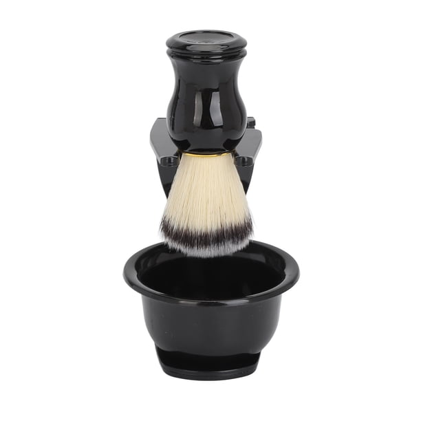 Cepillo De Limpieza Para Barba, Kit De Cuidado De Barba De Bolsillo Saludable Y Seguro, Recipiente Para Jabón, Portátil, Tacto Cómodo Para Uso Doméstico Y De Viaje