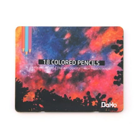 DaHo 18 Premium Colored Pencils (Colorful Night)