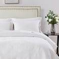 thumbnail image 3 of Barefoot Bungalow Parker Modern Quilt and Pillow Sham Set, Oversized, Full/Queen, White, 3 of 7