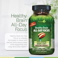 thumbnail image 6 of Irwin Naturals Healthy Brain All-Day Focus - 60 Liquid Soft-Gels - Boosts Mental Performance & Promotes Long-Term Brain Health - 30 Servings, 6 of 9