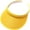 Yellow, variant on Womens Sun Visor Hats Summer Roll-Up Clip On Wide Brim Visors Sports Running Travel Sunshade Foldable Beach Hats