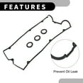 thumbnail image 4 of Unique Bargains Valve Cover Gasket No.MD174560 for Mitsubishi GALANT E64A, E54A 1992 - 1996, 4 of 6