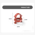 thumbnail image 2 of 3X Outil de Traction de Bouton de Guitare pour Réparation de Luthier, Rouge, 2 of 2