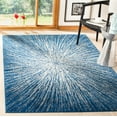 thumbnail image 4 of SAFAVIEH Evoke Vana Abstract Area Rug, Navy/Ivory, 2'2" x 4', 4 of 12