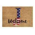 thumbnail image 2 of ViLaViDeca 4th Of July Door Mat Patriotic Doormat Entryway Rug Welcome Independence Day Doormat Stain And Fade Patriotic Decor Welcome Outdoor Mat Decorative For Home, 2 of 4