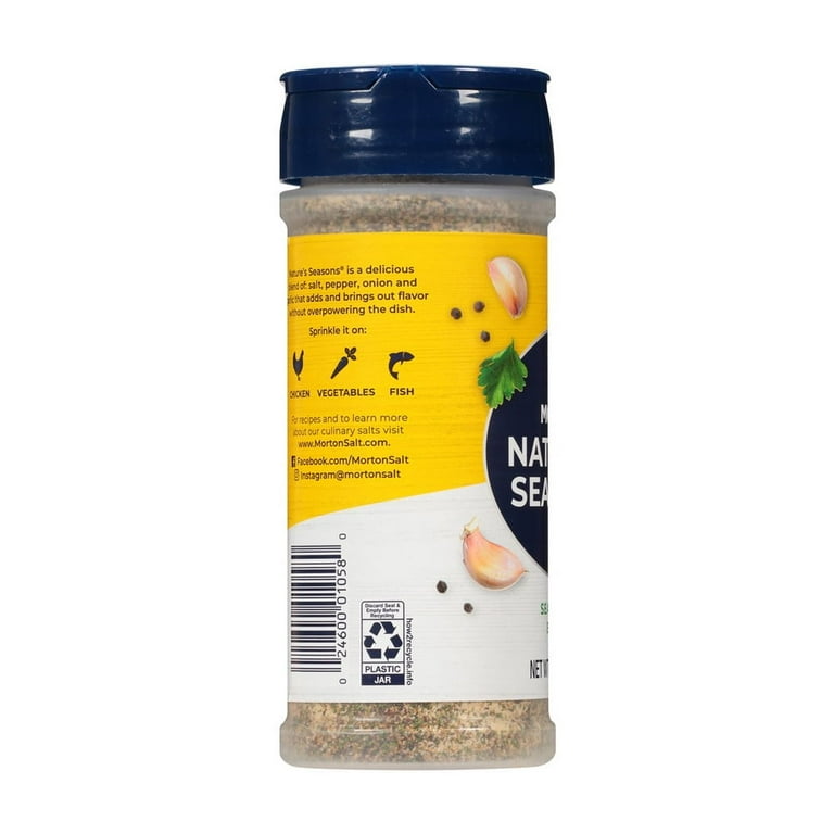 Morton Salt Nature's Seasons Seasoning Blend - Savory, 7.5 oz Canister