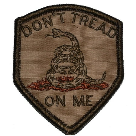 Download Don't Tread On Me Gadsden Snake - 2.5x3 Shield Patch ...