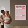 thumbnail image 2 of Love Games Scratch-Off Poster for Couples - 100 Challenge Date - Scratch Off Poster 100 Love Tasks -, 2 of 5