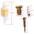 thumbnail image 4 of iFJF Carburetor Kit fits ONAN Engine Model DD11 DD13 DD15 With Fuel Pump BF BG B43M B48M Replaces Onan Kit 142-0570, 4 of 5