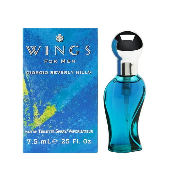 WINGS * Giorgio Beverly Hills 0.25 oz / 7.5 ml Mimiature EDT Men Cologne Splash