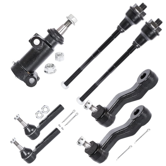 Kit de suspensión LCWRGS, 7 unidades, tirantes delanteros, brazos Pitman
