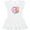AA-White, variant on Inktastic I Am 3 Years Old Birthday with Mermaid Girls Toddler Dress
