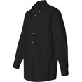 thumbnail image 1 of Van Heusen - Camisa de sarga de manga larga, negro XL Van Heusen Camisa de vestir, 1 of 2