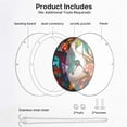 thumbnail image 3 of Aufmer Delicate Puzzle Combined Acrylic Wall Decoration Beautiful Color Matching Simple Assembly Way For Home Porch Window Daily Scene Embellishment, 3 of 6