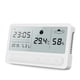 thumbnail image 1 of Reloj de clima digital multifuncional con pantalla LCD táctil, medidor de temperatura y humedad., 1 of 6