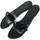 thumbnail image 3 of 1 par de sandalias planas sandalias de verano transparentes elegantes sandalias de playa para mujeres zapatillas, 3 of 5