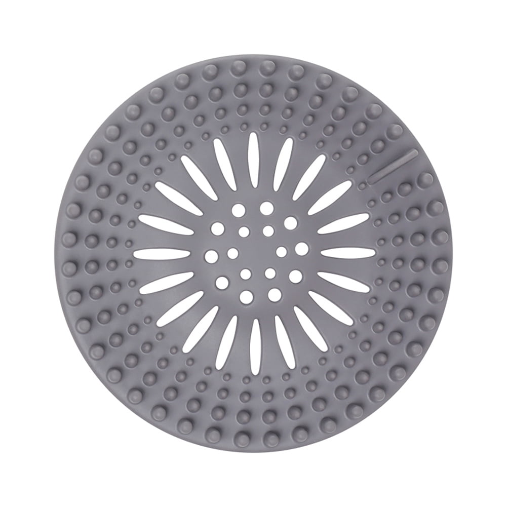 Bathroom Silicone Sink Filter Floor Drain Cover Drain Sink Hair Filter Stopper 