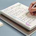 thumbnail image 5 of 2 A5 Size Horizontal Line Standard Notebook, 160 Pages/Ebook, Thick Paper, [Get 2 Stickers] for Bullet Journaling, 5 of 7