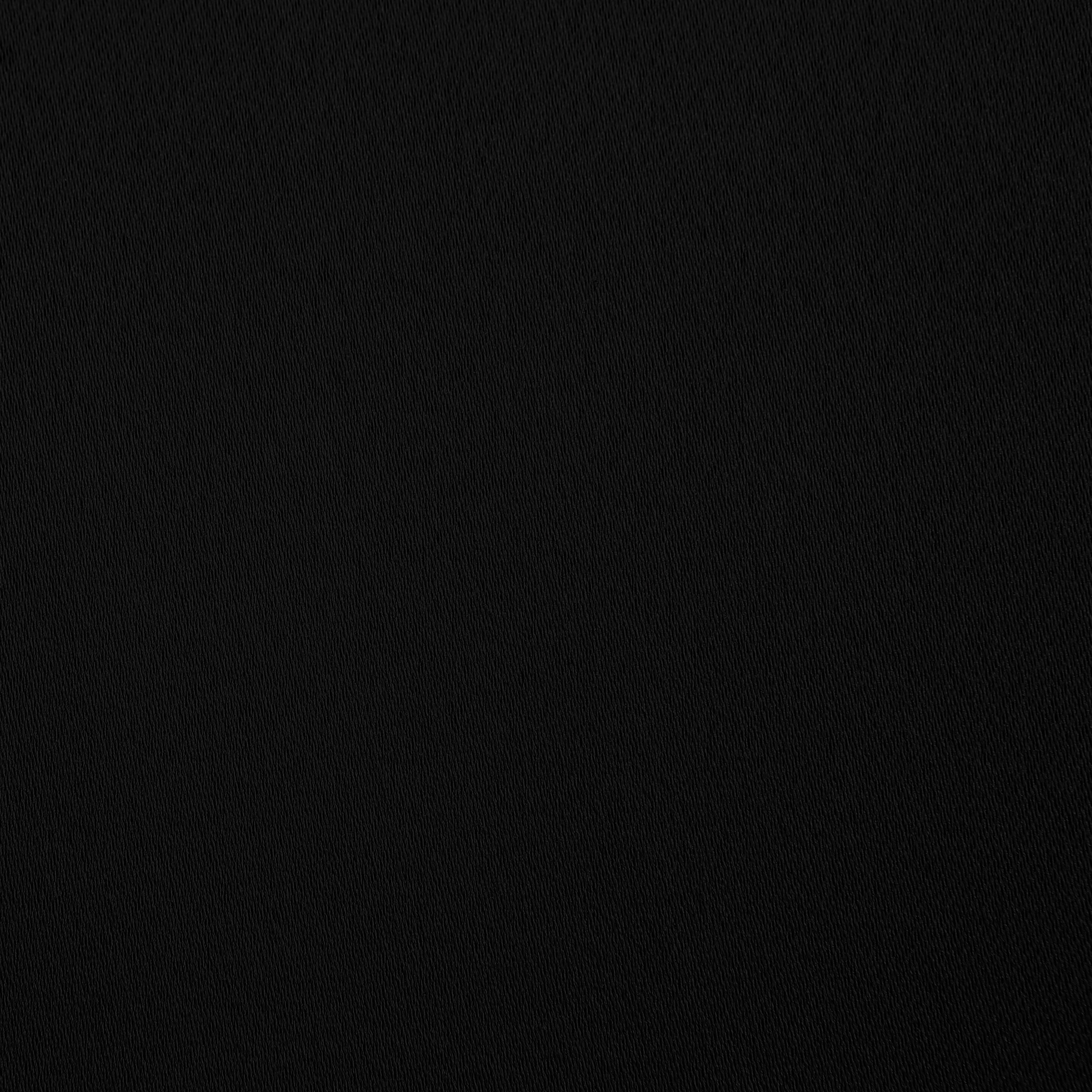 Sun Zero Oslo 100% Blackout Grommet Curtain, 52" x 63", Black photo 8