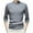 Gray, variant on ZCFZJW Mens Fashion Winter Thermal Fleece Shirts Casual Striped Knit Long Sleeve Crewneck Pullover Sweater Tops Trendy Slim Fit Basic Athletic Workout Sweatshirts Beige L