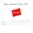 thumbnail image 5 of Hanes Essential T-Shirt 5280 - Bulk Mix Color Tees and Assorted Shirts | 100 Percent cotton | Elevate your wardrobe with variety of colors, perfect for every occasion- Pack Of 6 | L Size, 5 of 5