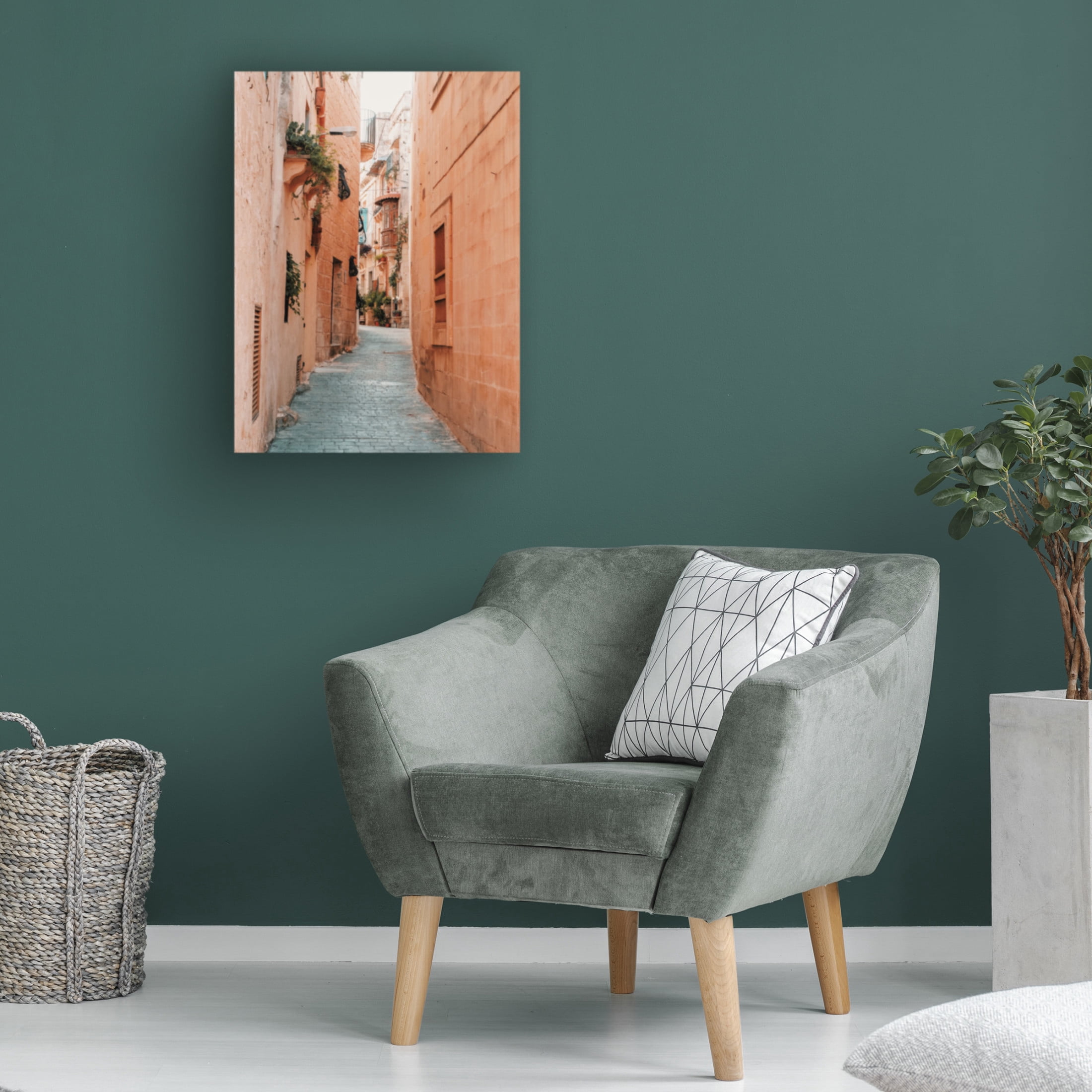 Canvas Wall Art - Krista Broadway 'Fes' Wall Art for Living Room, Bedroom, or Office Décor by Trademark Fine Art - 24 x 32 Inches