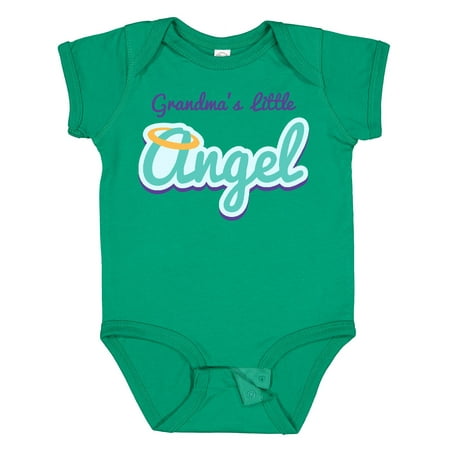 

Inktastic Grandma s Little Angel Gift Baby Boy or Baby Girl Bodysuit