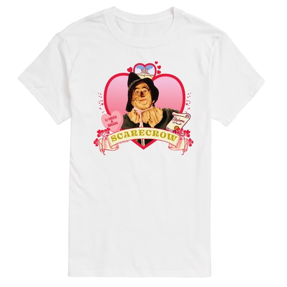 Wizard of Oz - Heart Scarecrow - Men's Short Sleeve Graphic T-Shirt