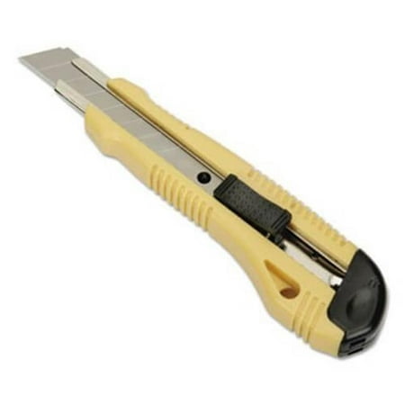 

Ability One 6215256 18 mm Skilcraft Utility Knife with Snap-Off Black & Yellow