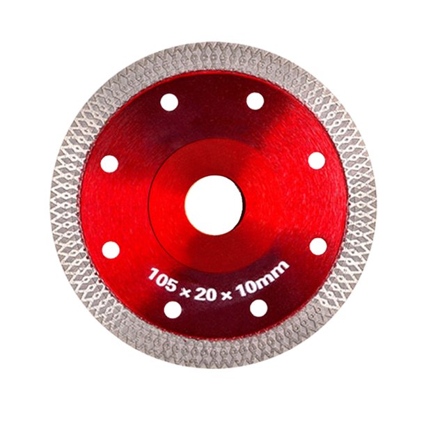 Hoja de sierra de diamante turbo de 105 mm Disco de hoja de corte de diamante para amoladora angular Tmvgtek Piezas de repuesto para herramientas